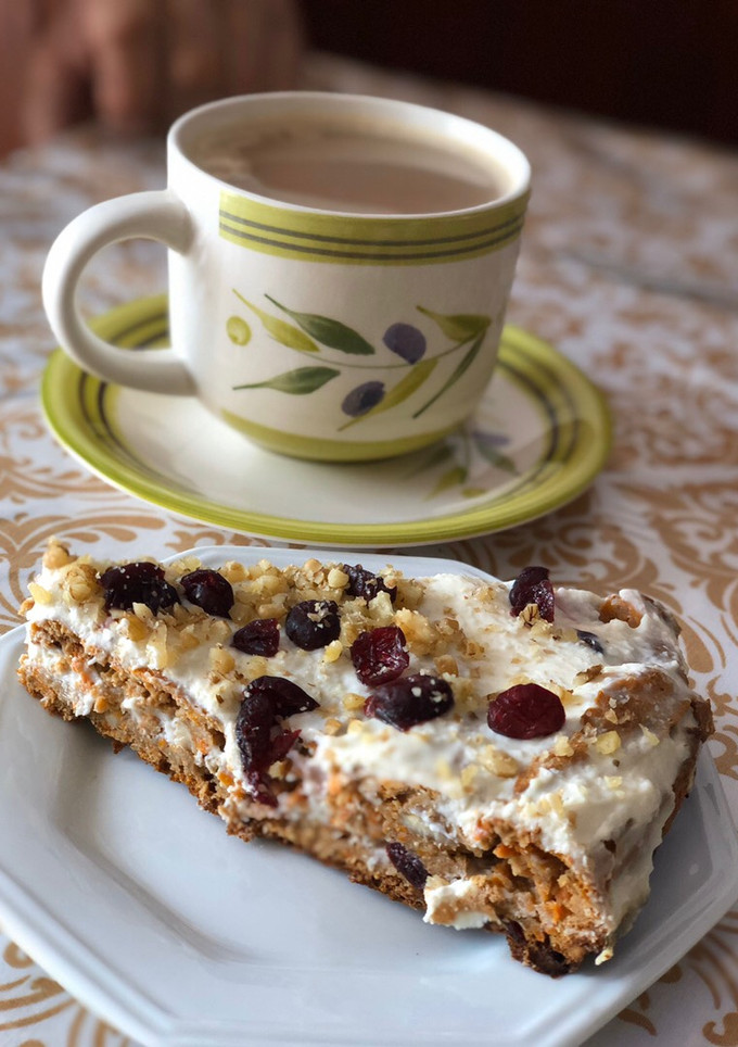 Una foto de Carrot cake (light)
