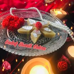 A picture of SHAKR QANDI KA HAWALA /Sweet potato halwa.