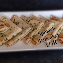 A picture of 🌮🥗Spinach Pancakes🥗🌮.