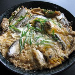 A picture of Sardines & Egg Rice Bowl.