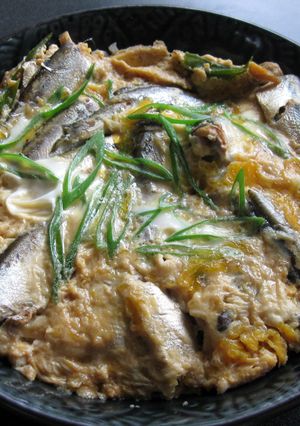 A picture of Sardines & Egg Rice Bowl.