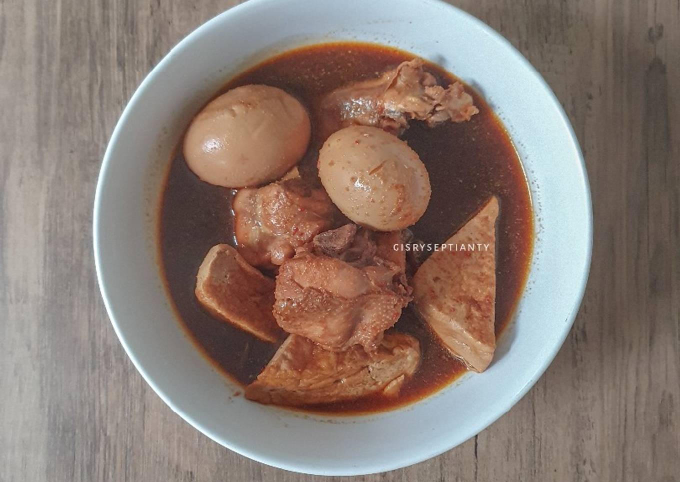 Semur Ayam Tahu Telur