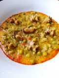 Zuppa di Orzo e Farro con Piselli e Seppioline