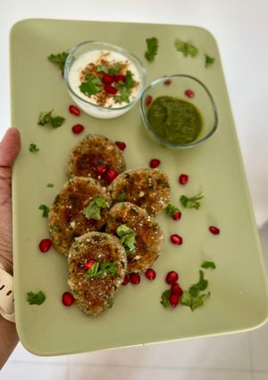 A picture of Double Aloo Makhana Cutlet.