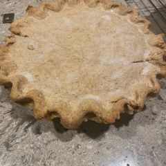 A picture of Best homemade pie crust.