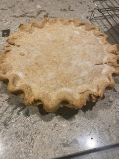 A picture of Best homemade pie crust.