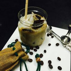 A picture of Iced coffee.