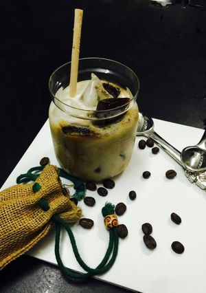 A picture of Iced coffee.
