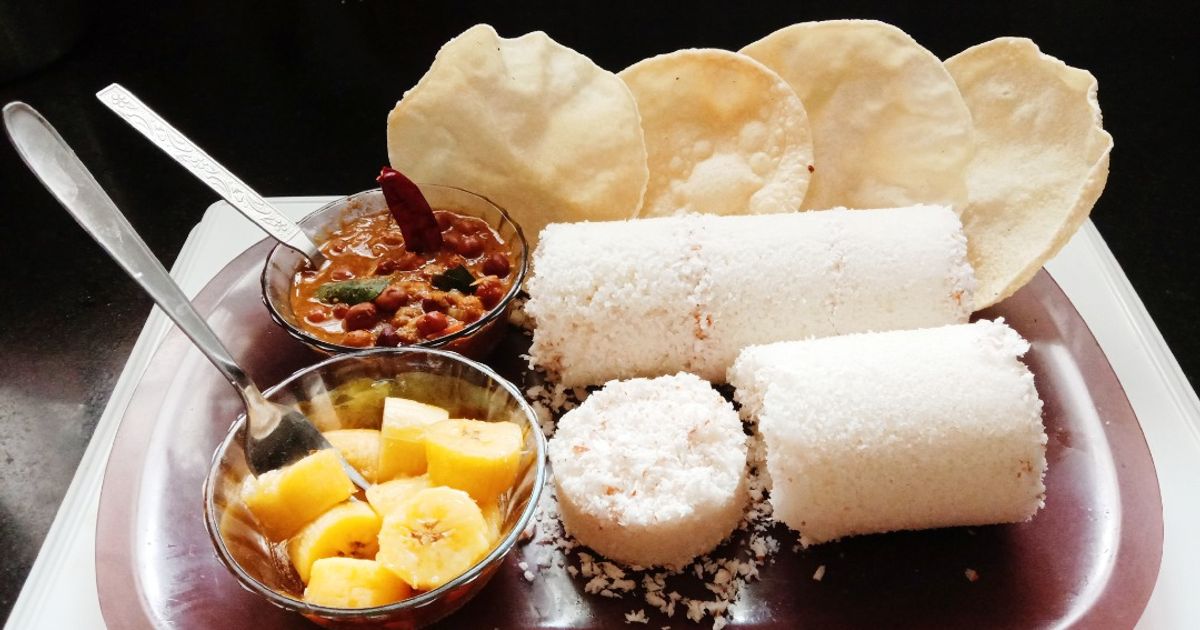 கேரளா ருசியான தேங்காய் குழல் புட்டு Restaurant Style (Thenkaai Kuzhal ...