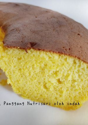 Foto resep Bolu Panggang Nutrisari Sweet Orange Syantiek