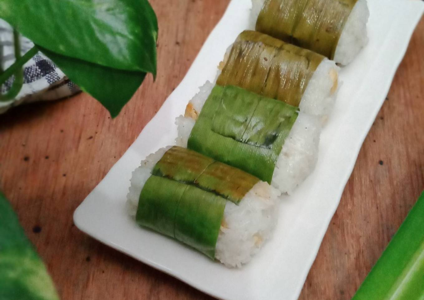 Lemper Bakar Isi ayam