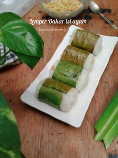 Foto resep Lemper Bakar Isi ayam