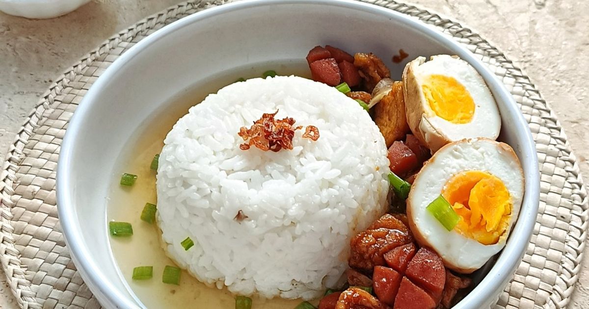 Nasi Bakmoy Tahu Sosis
