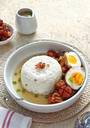 Foto resep Nasi Bakmoy Tahu Sosis