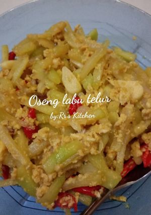Foto resep Oseng labu telur