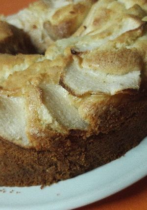 Una foto de Torta de manzana