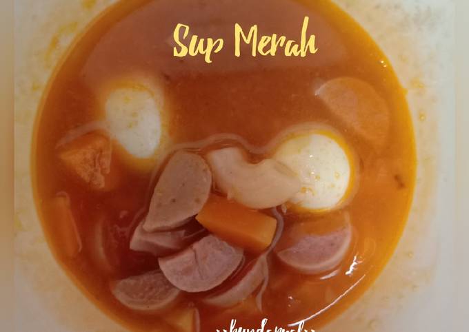 Resep Sup Merah 3 Langkah Yang Lezat Sekali