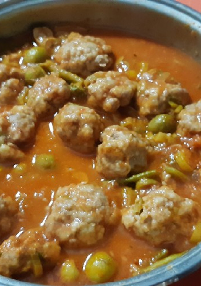 Una foto de Albóndigas en salsa