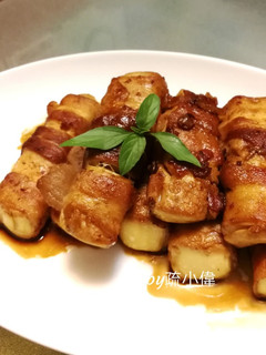 照燒白肉豆腐捲 的食譜成品照片