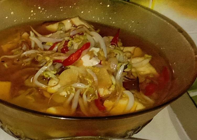 33. Sayur Taoge Tahu