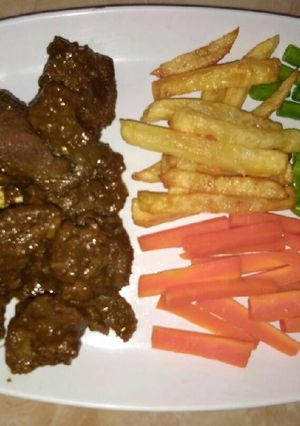 Foto resep Steak kambing rumahan