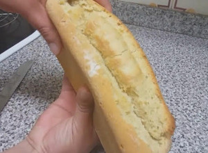 Foto principal de Pan casero con levadura química / levadura de hacer bizcocho