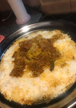 صورة لوصفة برياني باللحمه