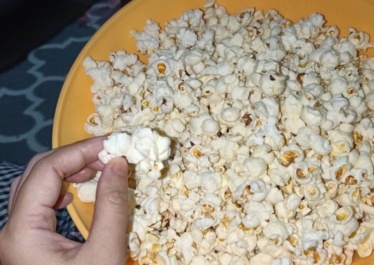 urutan Memasak Popcorn Jadi, Sempurna