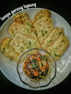 Foto resep Tempe goreng tepung