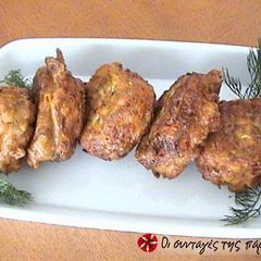 A picture of Zucchini fritters.