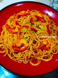 Shrimp Spaghetti Marinara