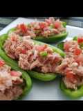 Chiles rellenos de atún