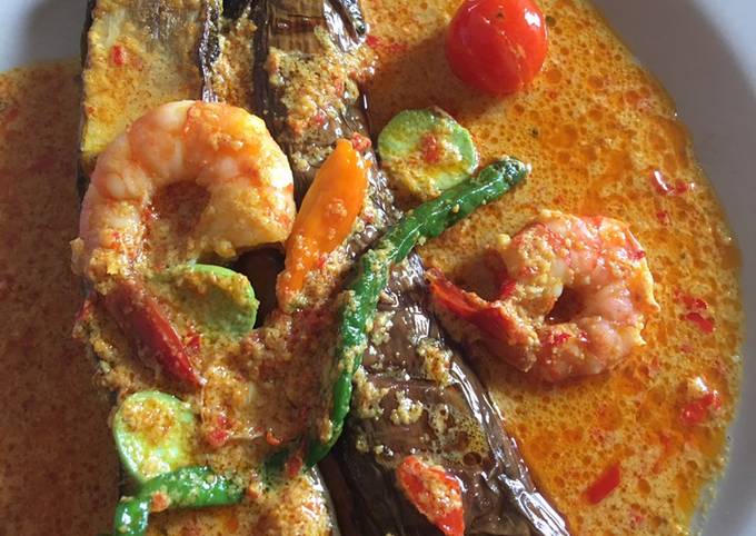 Gulai Terong Pete