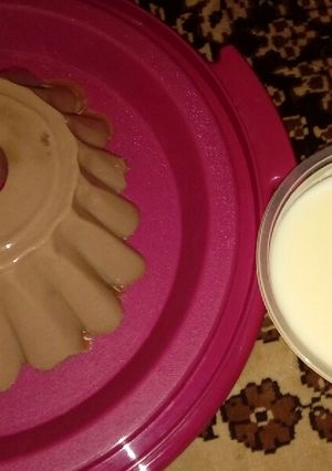 Foto resep Puding roti tawar coklat with fla (homemade)
