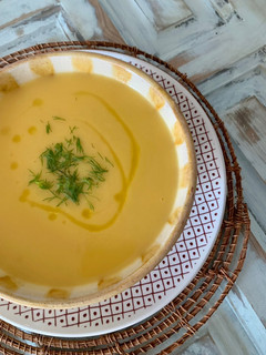Una foto de Crema de célery