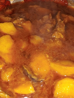صورة لوصفة صوص سردين بالبطاطا مقلية🥔🥔