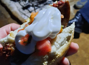 Una foto de Choripan
