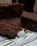 Bizcochuelo de café y chocolate al cognac con frutos secos low carb