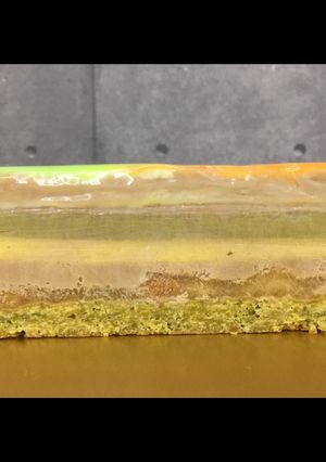 杏桃檸檬開心果巧克力慕斯 的食譜成品照片