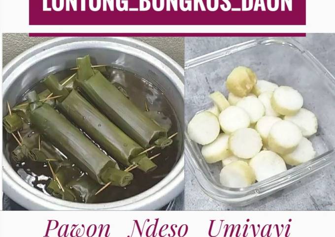 Resep 75 Lontong Bungkus Daun Oleh Pawone Ikaumiyayi Cookpad 0781