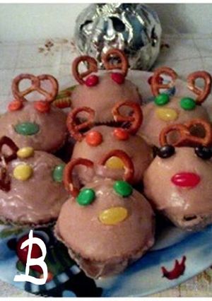 Φωτογραφία της συνταγής Cupcakes τάρανδοι