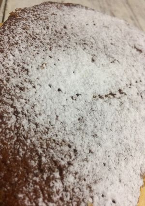 Una foto de Torta de Naranja y amapolas