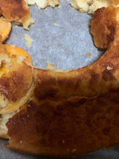 Foto principal de Bizcocho con melocotón y dulce de leche Thermomix