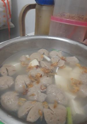 Foto resep Sop bakso tahu