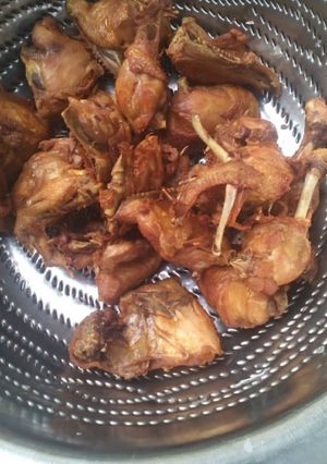 A picture of Fried chicken.