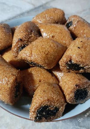 Une photo de Makrout aux dattes frit ☕