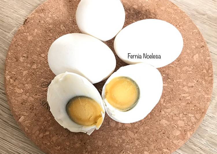 Telur Asin Homemade
Pakai Telur Ayam