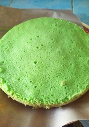 Foto resep Bolu Pandan teflon (2 telur)