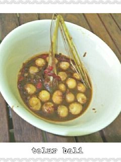 Foto resep Telur puyuh bumbu Bali
