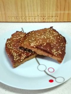 Una foto de Bizcochito de avena y plátano